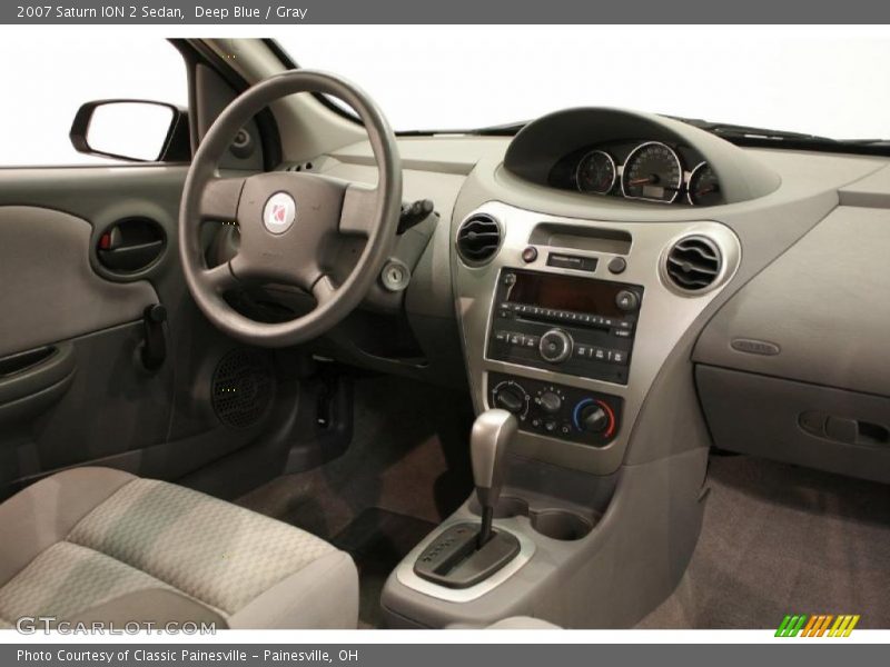 Deep Blue / Gray 2007 Saturn ION 2 Sedan