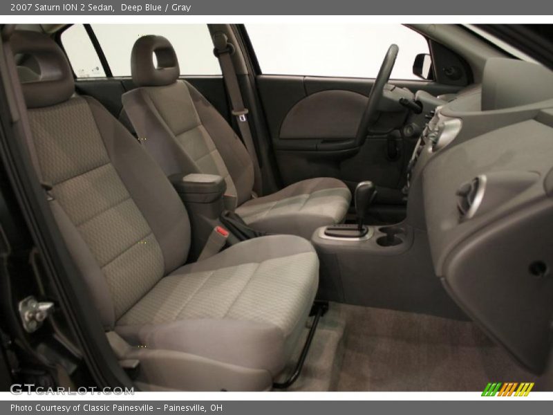 Deep Blue / Gray 2007 Saturn ION 2 Sedan