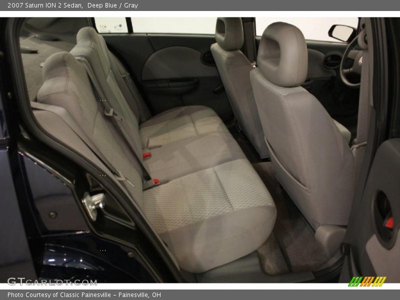 Deep Blue / Gray 2007 Saturn ION 2 Sedan