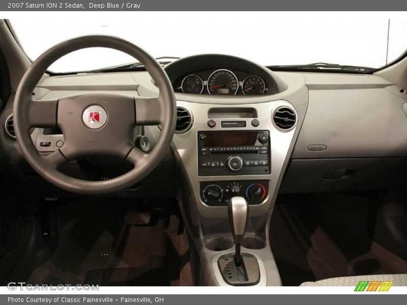 Deep Blue / Gray 2007 Saturn ION 2 Sedan