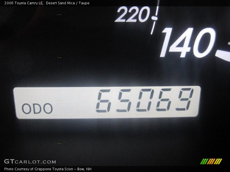 Desert Sand Mica / Taupe 2006 Toyota Camry LE