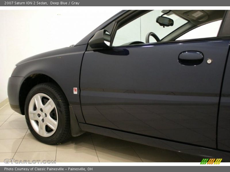 Deep Blue / Gray 2007 Saturn ION 2 Sedan