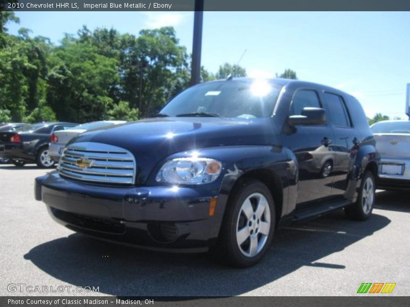 Imperial Blue Metallic / Ebony 2010 Chevrolet HHR LS