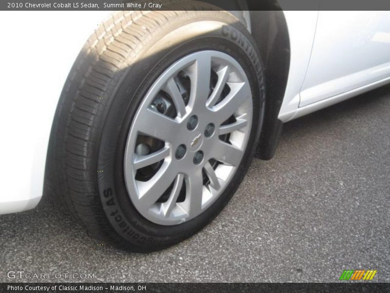 Summit White / Gray 2010 Chevrolet Cobalt LS Sedan