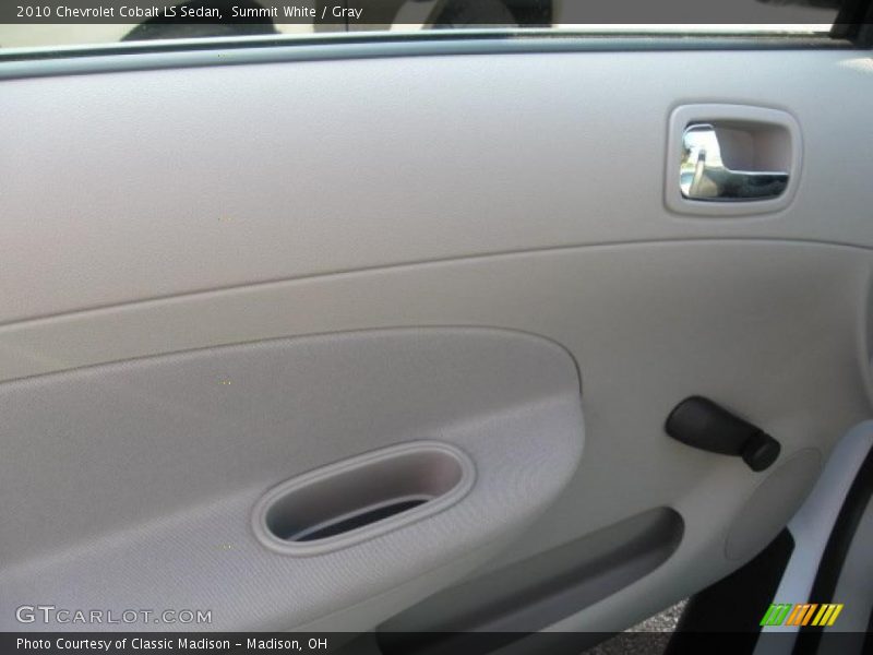 Summit White / Gray 2010 Chevrolet Cobalt LS Sedan