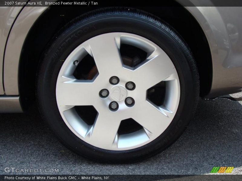 Bronzed Pewter Metallic / Tan 2007 Saturn Aura XE