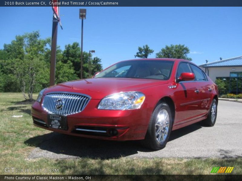 Crystal Red Tintcoat / Cocoa/Cashmere 2010 Buick Lucerne CX