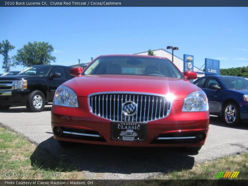 Crystal Red Tintcoat / Cocoa/Cashmere 2010 Buick Lucerne CX