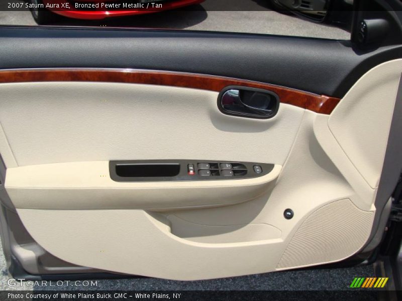 Bronzed Pewter Metallic / Tan 2007 Saturn Aura XE