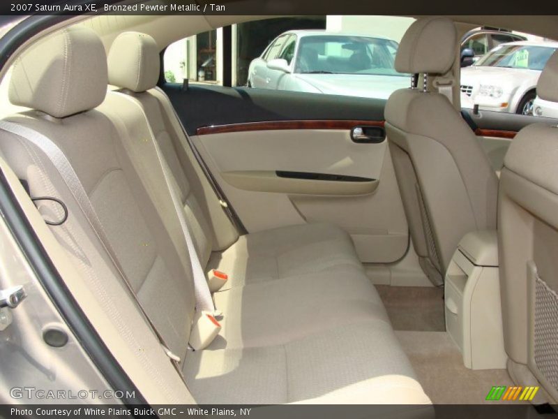 Bronzed Pewter Metallic / Tan 2007 Saturn Aura XE