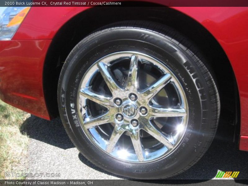 Crystal Red Tintcoat / Cocoa/Cashmere 2010 Buick Lucerne CX
