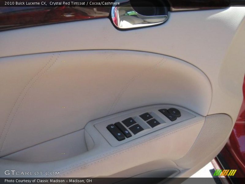 Crystal Red Tintcoat / Cocoa/Cashmere 2010 Buick Lucerne CX