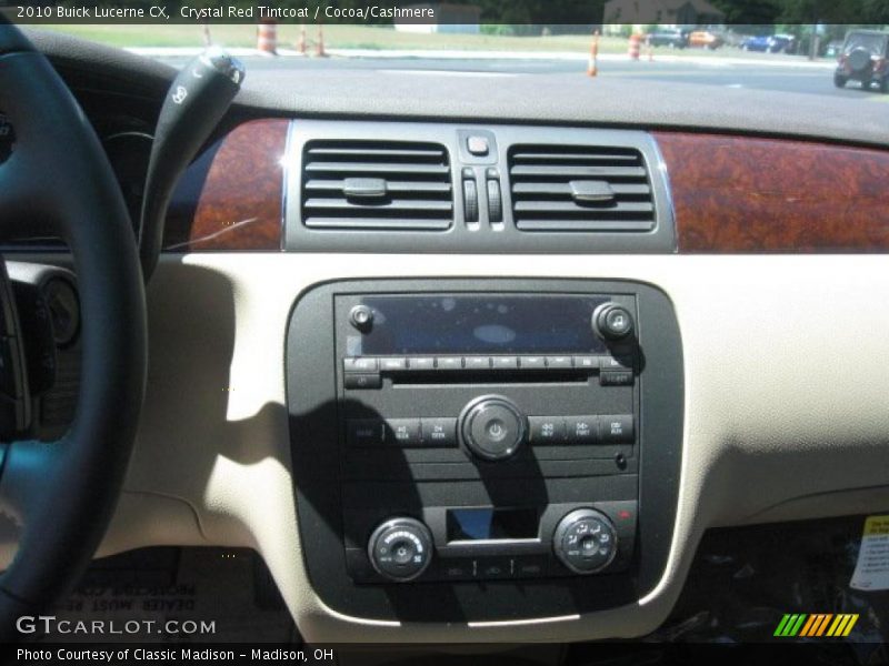 Crystal Red Tintcoat / Cocoa/Cashmere 2010 Buick Lucerne CX