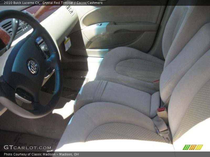 Crystal Red Tintcoat / Cocoa/Cashmere 2010 Buick Lucerne CX