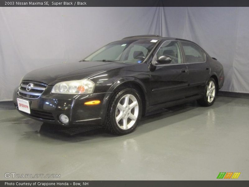 Super Black / Black 2003 Nissan Maxima SE