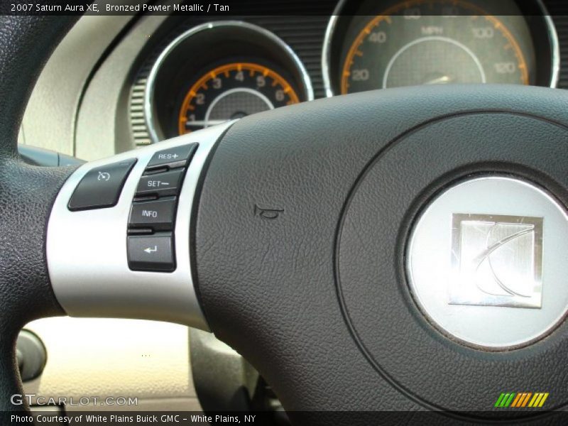 Bronzed Pewter Metallic / Tan 2007 Saturn Aura XE