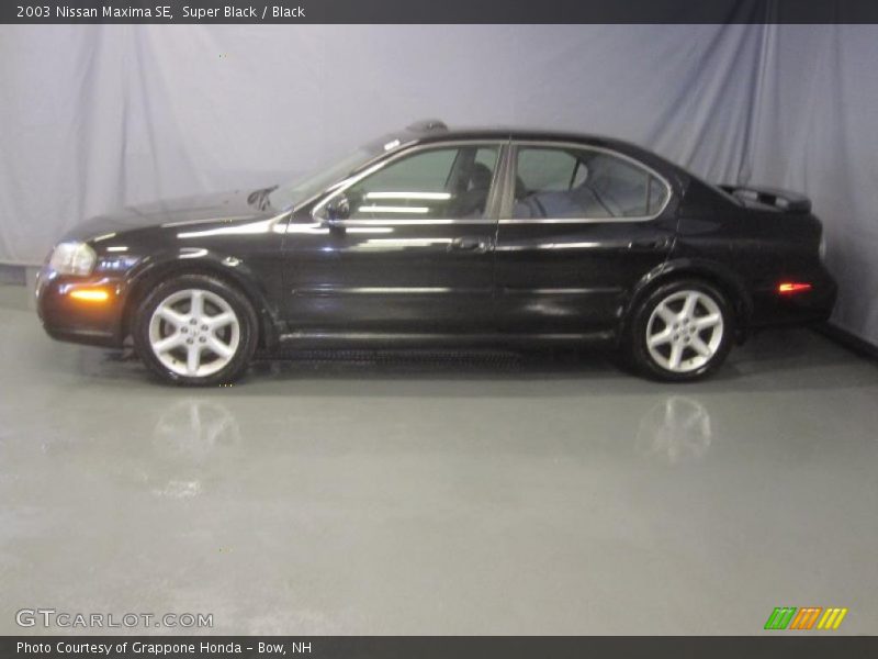 Super Black / Black 2003 Nissan Maxima SE