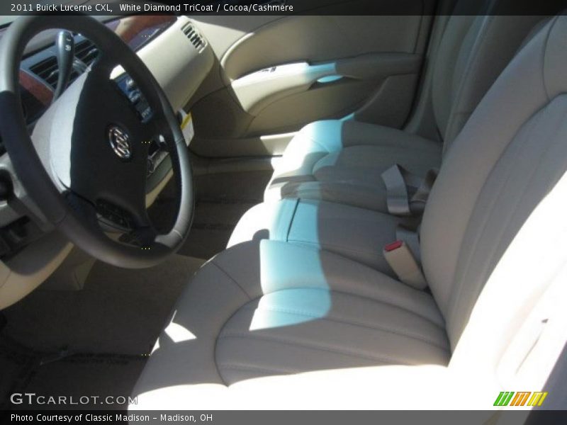 White Diamond TriCoat / Cocoa/Cashmere 2011 Buick Lucerne CXL