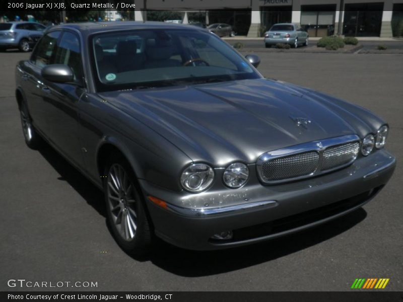 Quartz Metallic / Dove 2006 Jaguar XJ XJ8