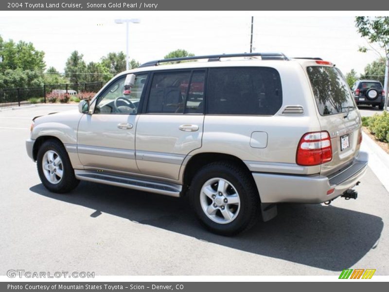 Sonora Gold Pearl / Ivory 2004 Toyota Land Cruiser