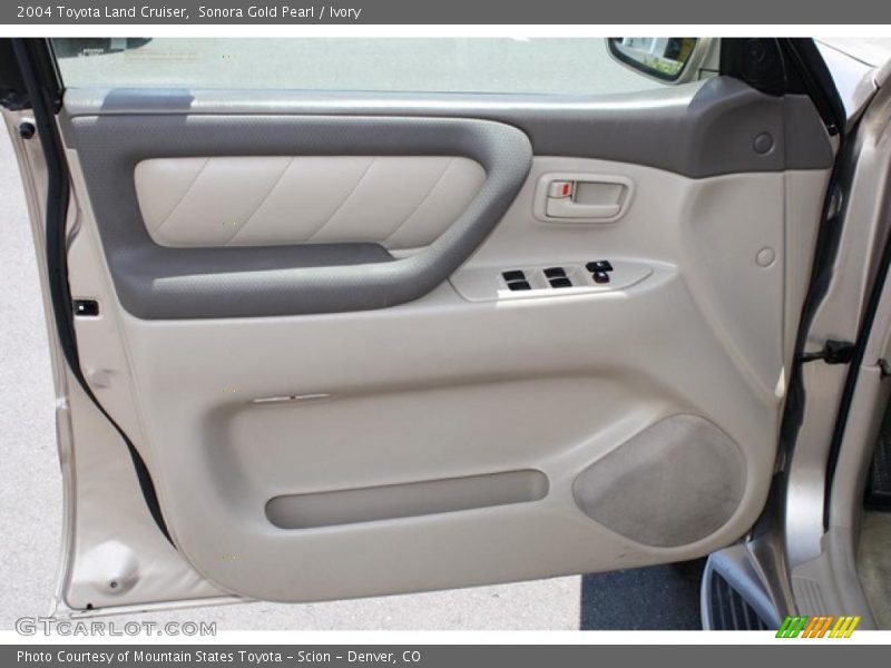 Sonora Gold Pearl / Ivory 2004 Toyota Land Cruiser