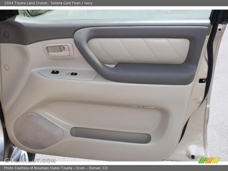 Sonora Gold Pearl / Ivory 2004 Toyota Land Cruiser