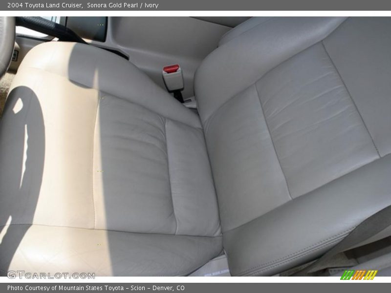 Sonora Gold Pearl / Ivory 2004 Toyota Land Cruiser