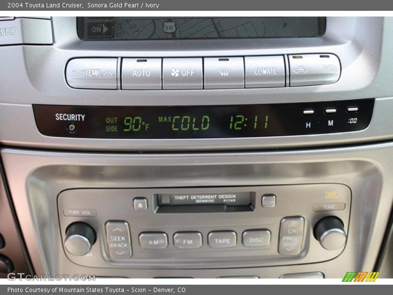 Sonora Gold Pearl / Ivory 2004 Toyota Land Cruiser