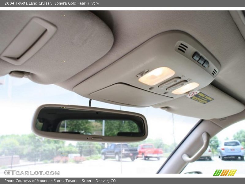 Sonora Gold Pearl / Ivory 2004 Toyota Land Cruiser