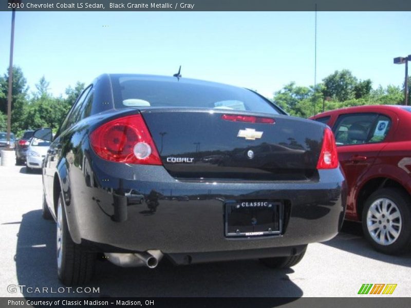 Black Granite Metallic / Gray 2010 Chevrolet Cobalt LS Sedan