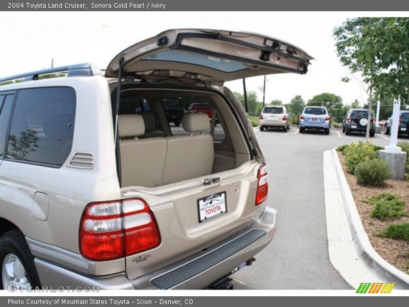 Sonora Gold Pearl / Ivory 2004 Toyota Land Cruiser