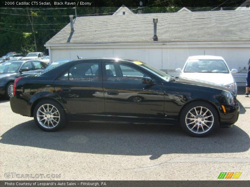 Black Raven / Ebony 2006 Cadillac CTS Sedan