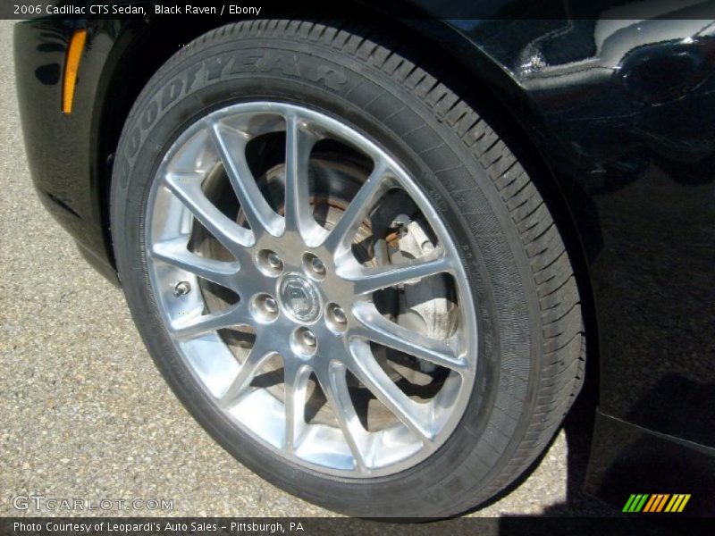 Black Raven / Ebony 2006 Cadillac CTS Sedan