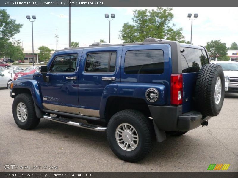 Superior Blue / Light Cashmere Beige 2006 Hummer H3