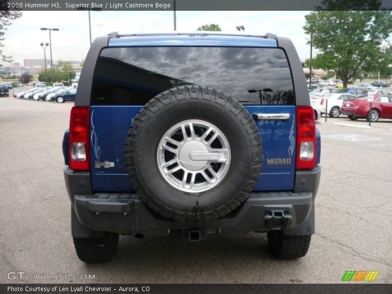 Superior Blue / Light Cashmere Beige 2006 Hummer H3