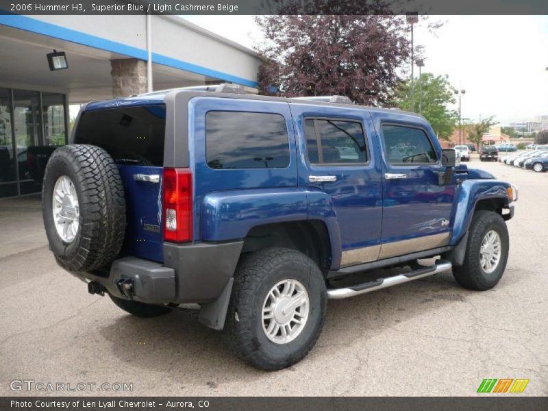 Superior Blue / Light Cashmere Beige 2006 Hummer H3