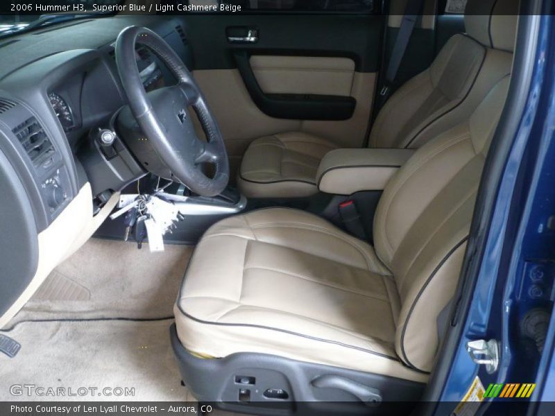Superior Blue / Light Cashmere Beige 2006 Hummer H3