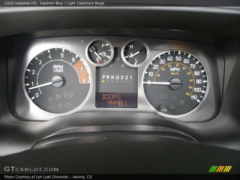 Superior Blue / Light Cashmere Beige 2006 Hummer H3