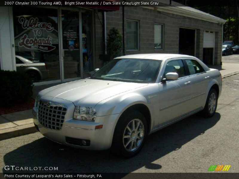 Bright Silver Metallic / Dark Slate Gray/Light Slate Gray 2007 Chrysler 300 Touring AWD