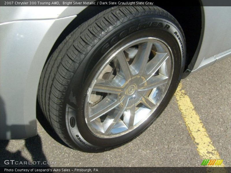 Bright Silver Metallic / Dark Slate Gray/Light Slate Gray 2007 Chrysler 300 Touring AWD