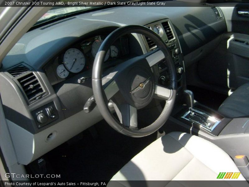 Bright Silver Metallic / Dark Slate Gray/Light Slate Gray 2007 Chrysler 300 Touring AWD