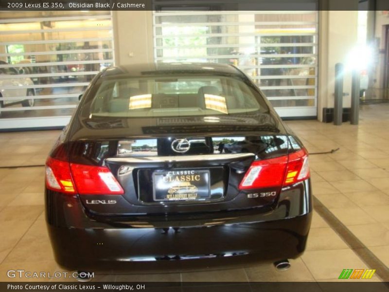 Obsidian Black / Cashmere 2009 Lexus ES 350