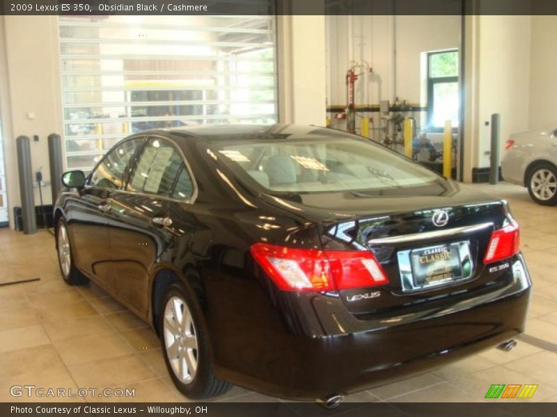 Obsidian Black / Cashmere 2009 Lexus ES 350
