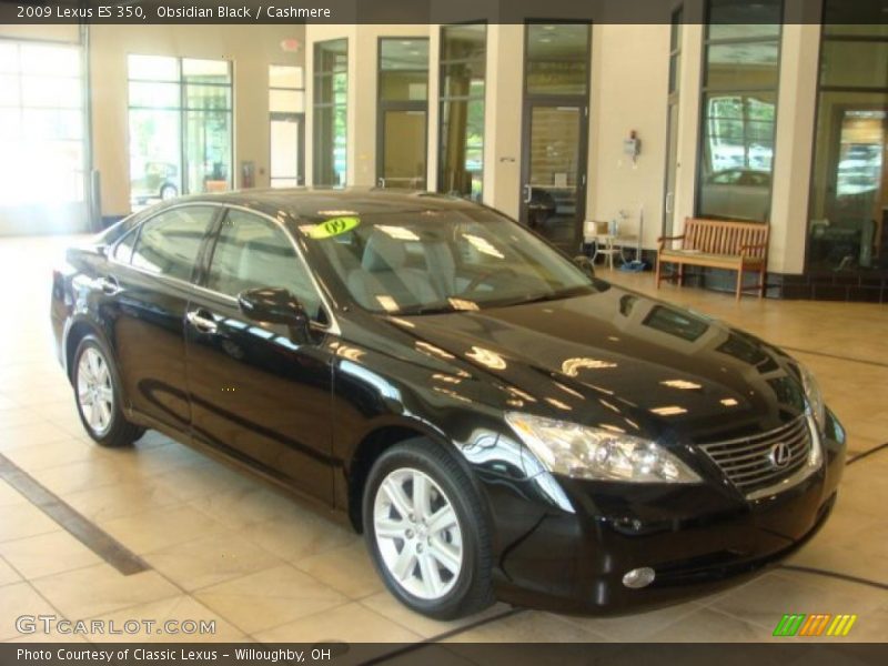 Obsidian Black / Cashmere 2009 Lexus ES 350