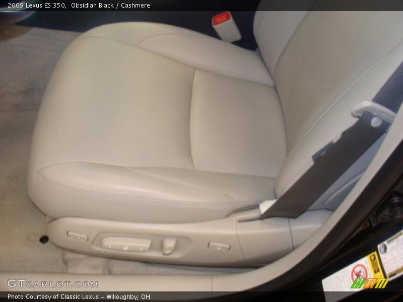 Obsidian Black / Cashmere 2009 Lexus ES 350
