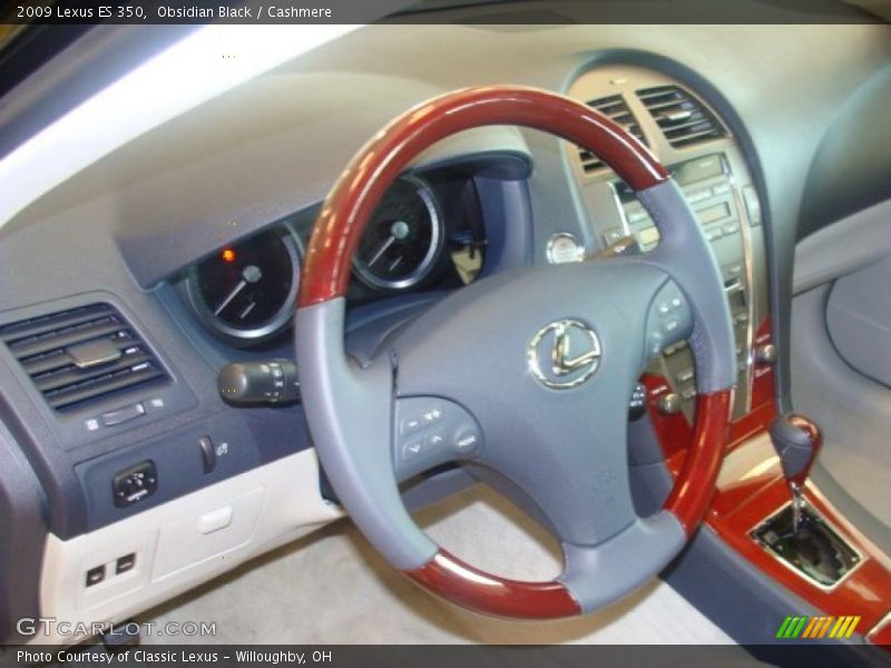 Obsidian Black / Cashmere 2009 Lexus ES 350