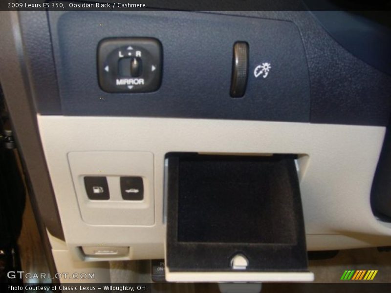Obsidian Black / Cashmere 2009 Lexus ES 350