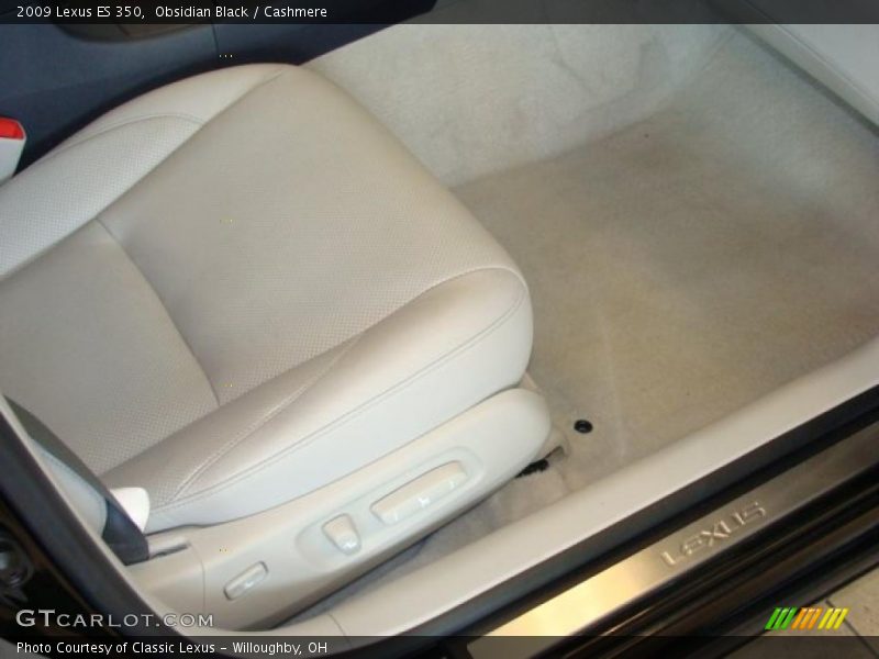 Obsidian Black / Cashmere 2009 Lexus ES 350