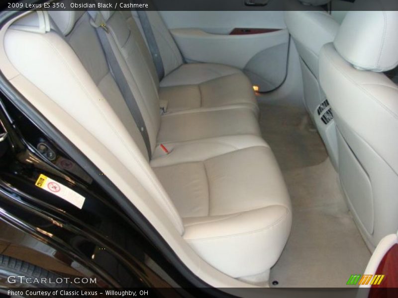 Obsidian Black / Cashmere 2009 Lexus ES 350