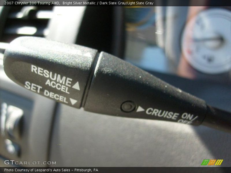Bright Silver Metallic / Dark Slate Gray/Light Slate Gray 2007 Chrysler 300 Touring AWD